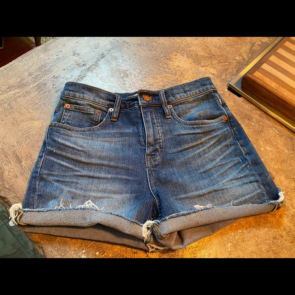 Madewell Highrise Women’s Cutoff Jean Shorts